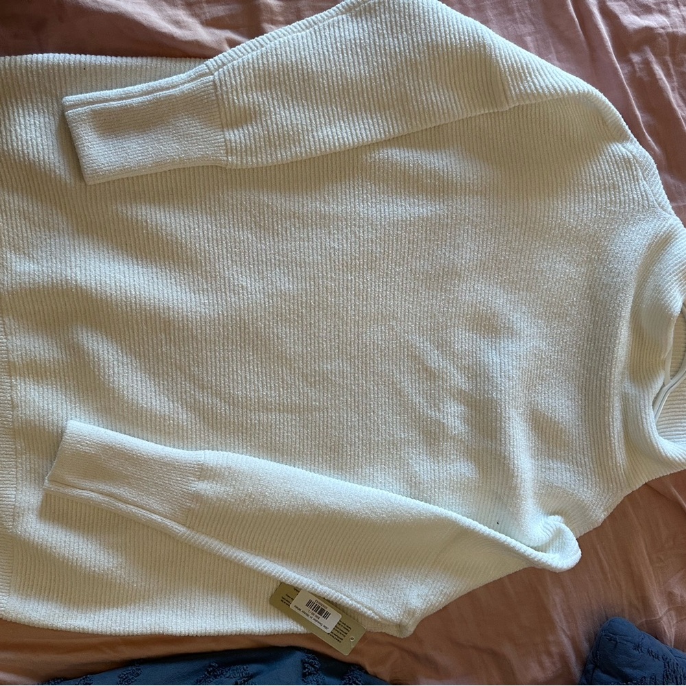 RD Style Cream Turtleneck Sweater
